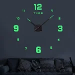 wooden-numbers-wall-clocks-round-dial-only-glow-in-the-dark-clock-wall-for-living-decor-modern-decorative - 4